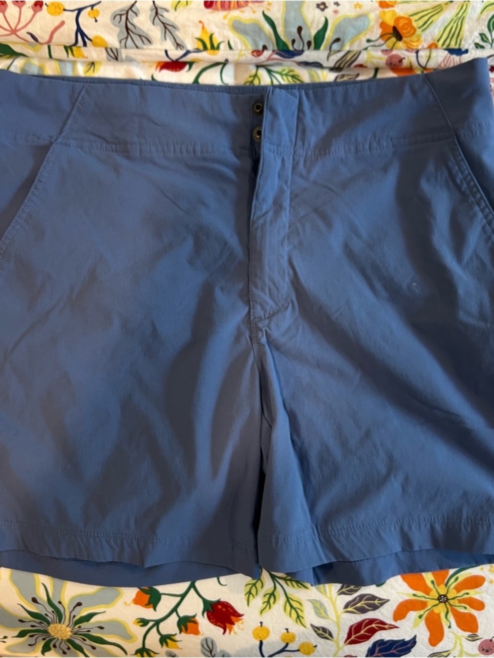 Columbia Blue Hiking Performance Shorts